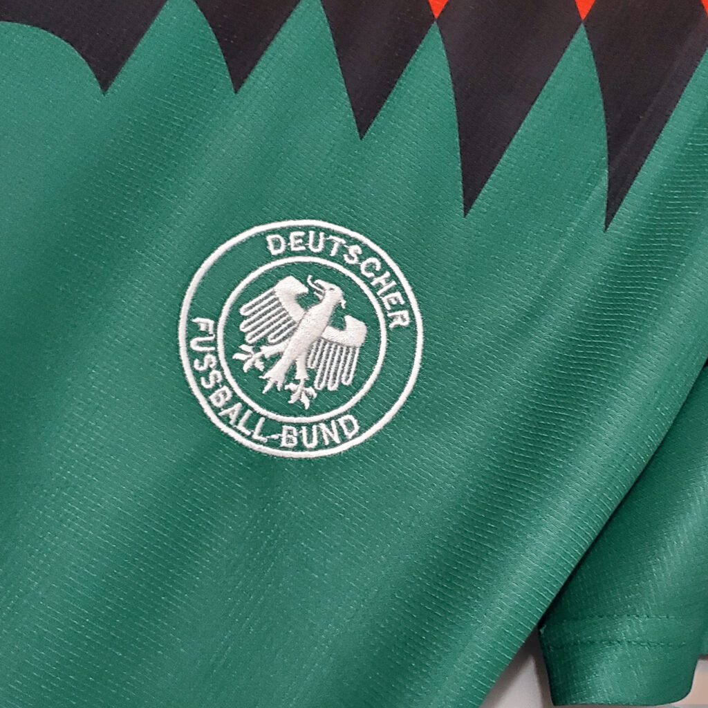 Camiseta retro verde Alemania 1994 segunda equipación - Imagen 5