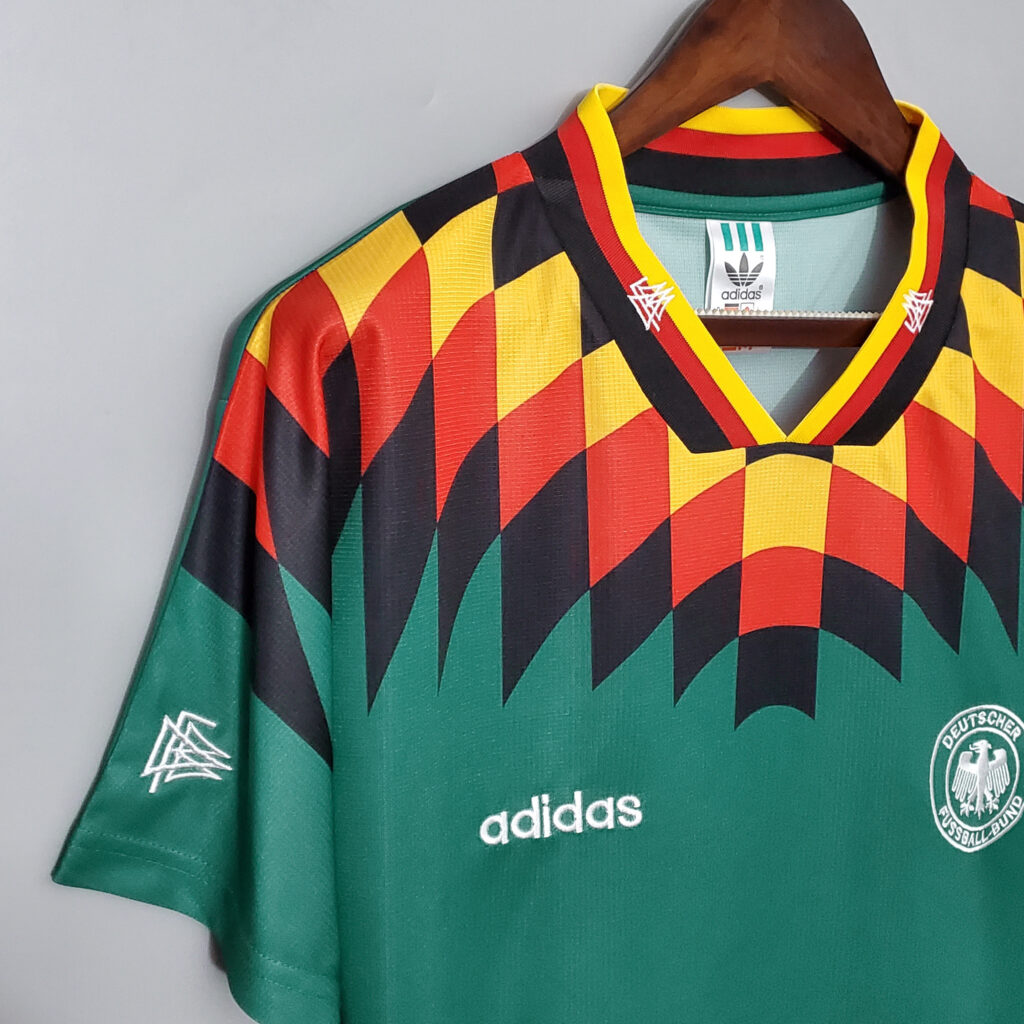 Camiseta retro verde Alemania 1994 segunda equipación - Imagen 4