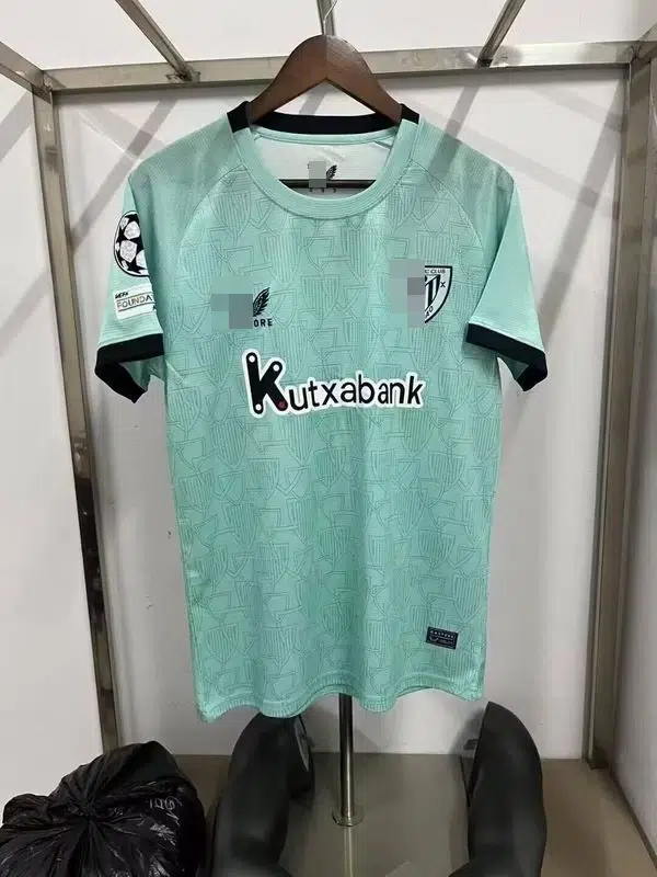 Camiseta verde Athletic Bilbao 2025-2026 tercera equipación versión fan