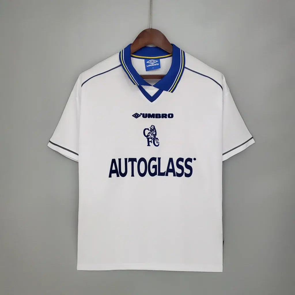 Chelsea 98/00 segunda equipación blanca