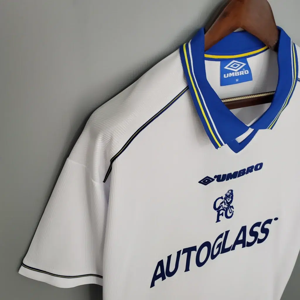 Chelsea 98/00 segunda equipación blanca - Imagen 2