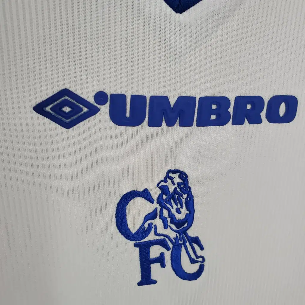 Chelsea 98/00 segunda equipación blanca - Imagen 7