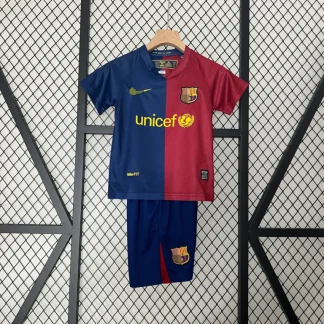 Conjunto FC Barcelona niño 2008-2009 Messi primera equipación