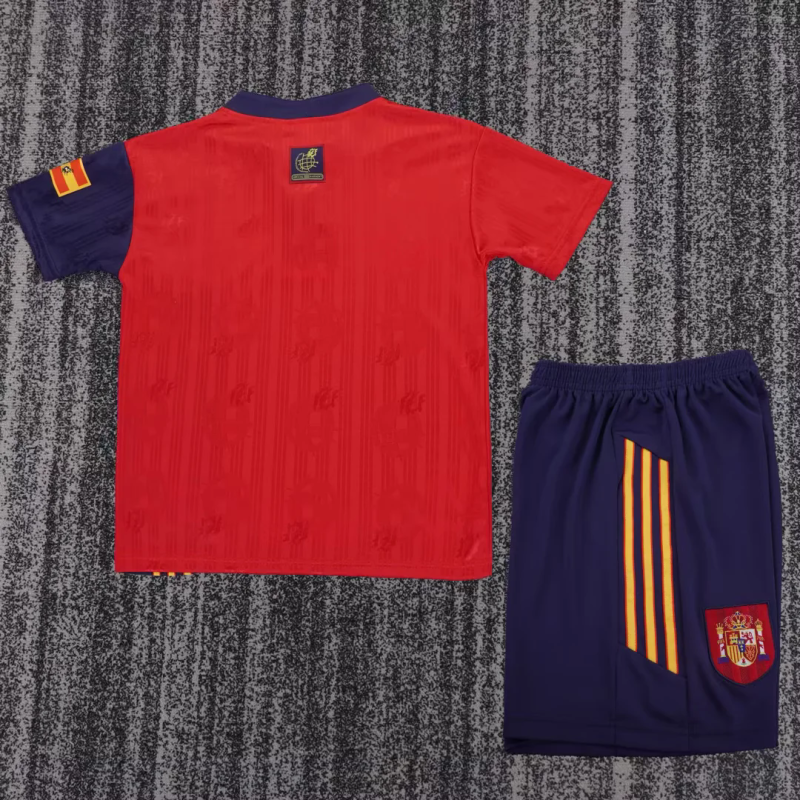 Conjunto Retro niño España 1996 CAMINERO primera equipación - Imagen 2