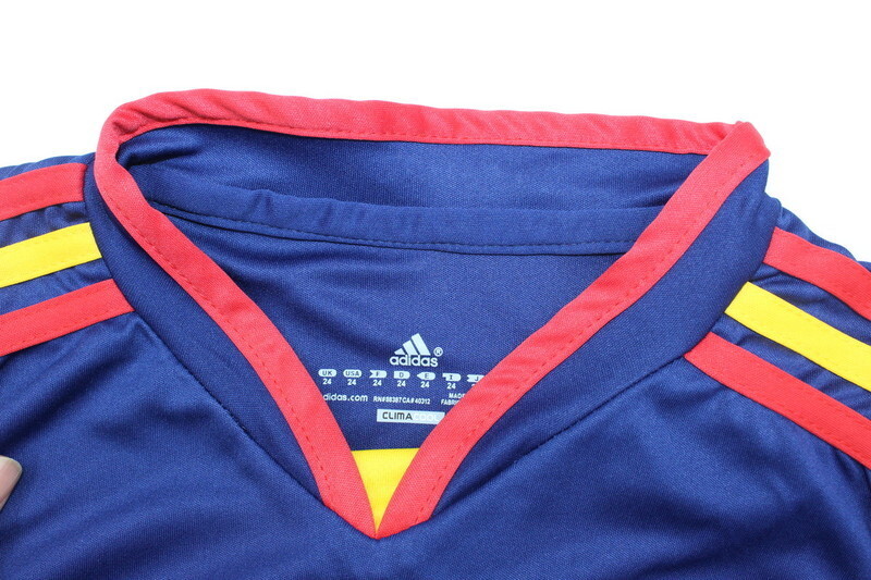 Conjunto Retro niño España 2010 azul segunda equipación - Imagen 6