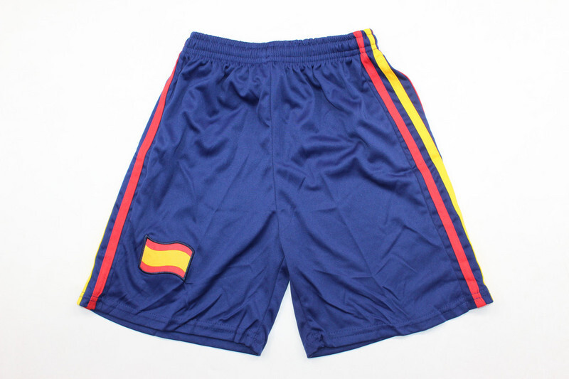 Conjunto Retro niño España 2010 azul segunda equipación - Imagen 3