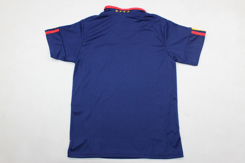 Conjunto Retro niño España 2010 azul segunda equipación - Imagen 2