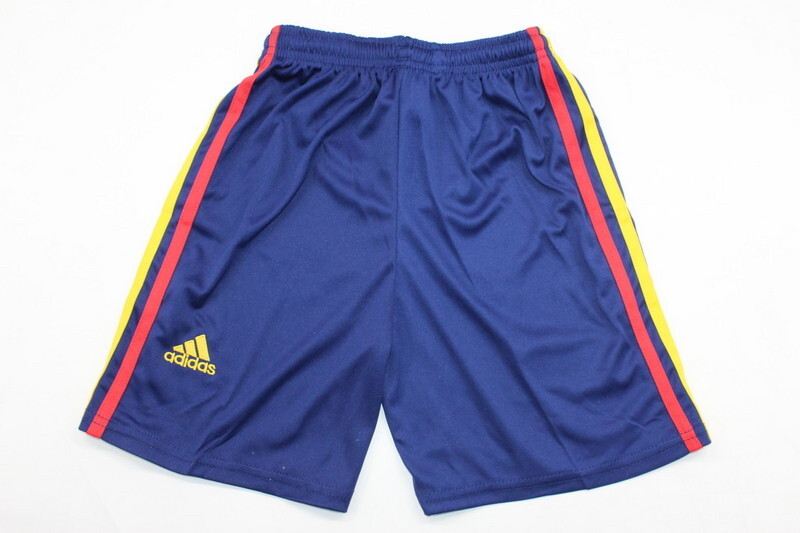 Conjunto Retro niño España 2010 azul segunda equipación - Imagen 4