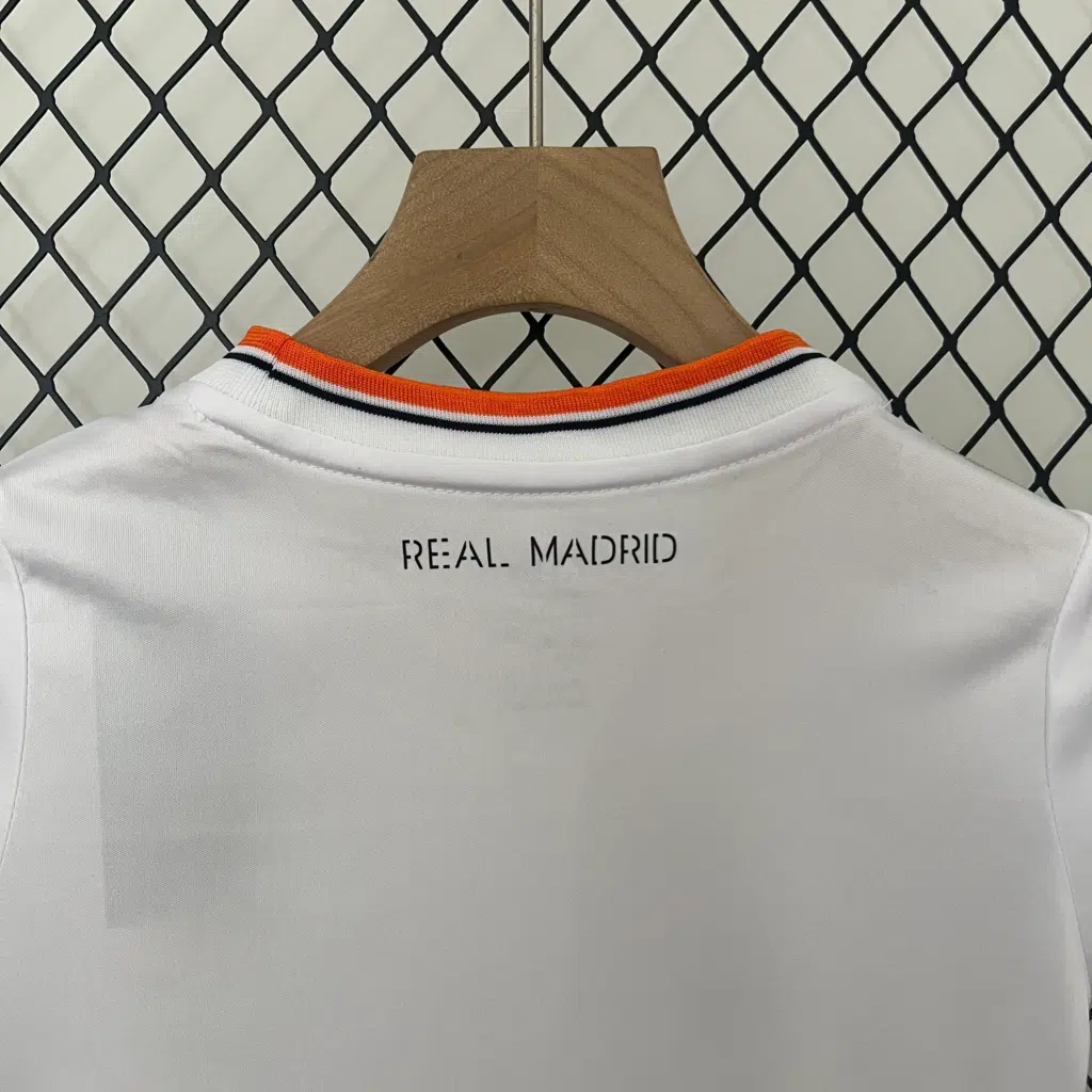 Conjunto retro niño blanco Real Madrid 2013-2014 primera equipación - Imagen 4