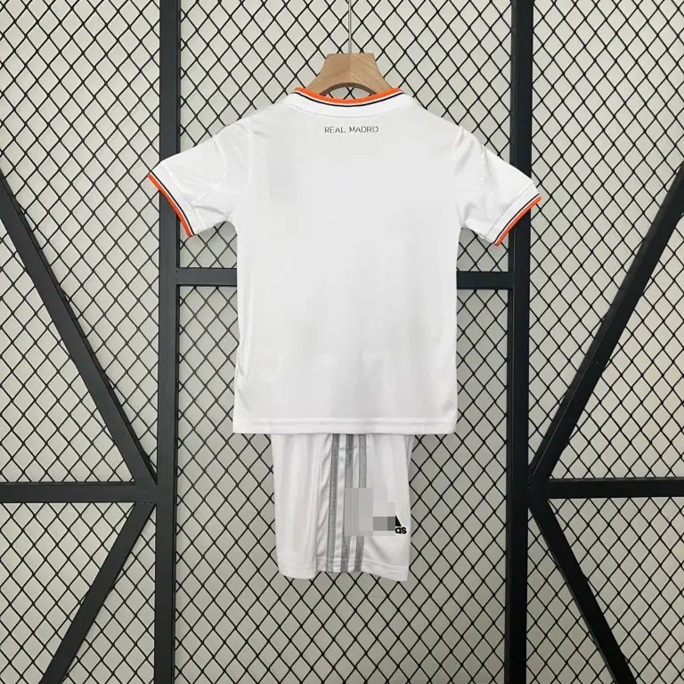Conjunto retro niño blanco Real Madrid 2013-2014 primera equipación - Imagen 2
