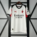 Nueva Camiseta AC Milan 2025-2026 blanco segunda equipación