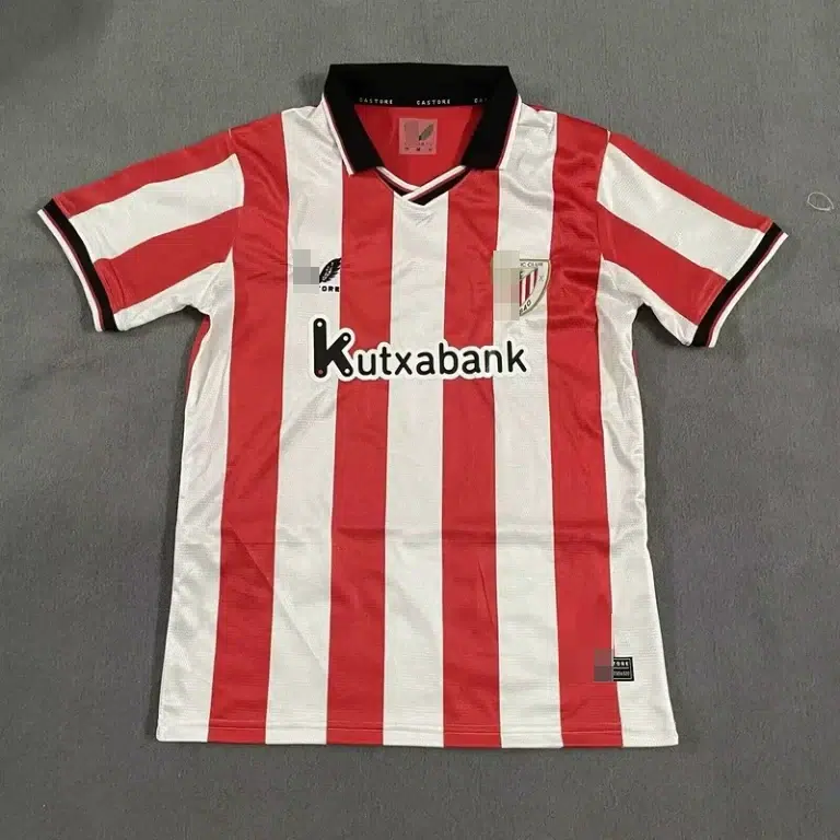 Nueva camiseta Athletic Bilbao 2025-2026 primera equipación versión fan