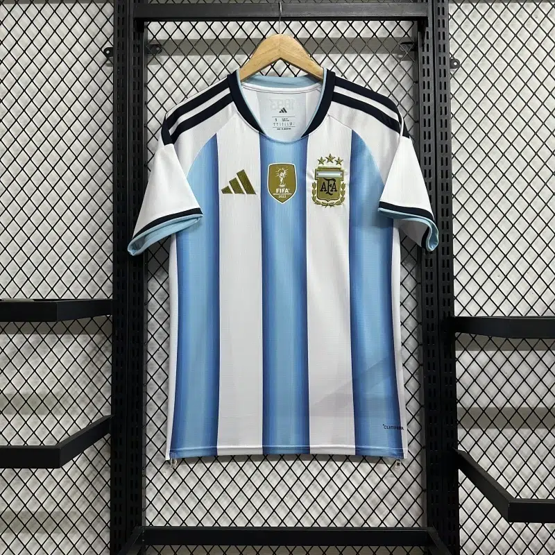 Nueva camiseta seleccion Argentina Mundial 2026 primera equipación versión fan