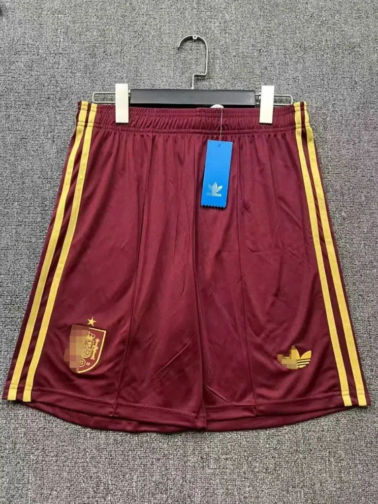 Pantalon corto Espa?a 2026 rojo segunda equipación