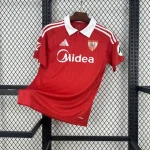 Camiseta Sevilla 2025-2026 rojo segunda equipación versión fan
