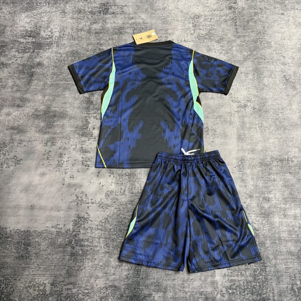 Conjunto ni?o Brasil Mundial 2026 azul segunda equipación - Imagen 2
