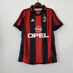 Camiseta AC Milan 1998/1999 primera equipación