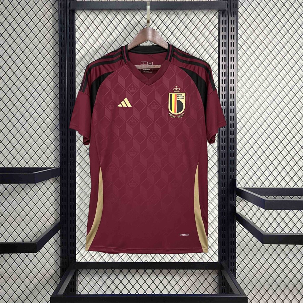 Camiseta Bélgica Eurocopa 2024 primera equipación versión fan