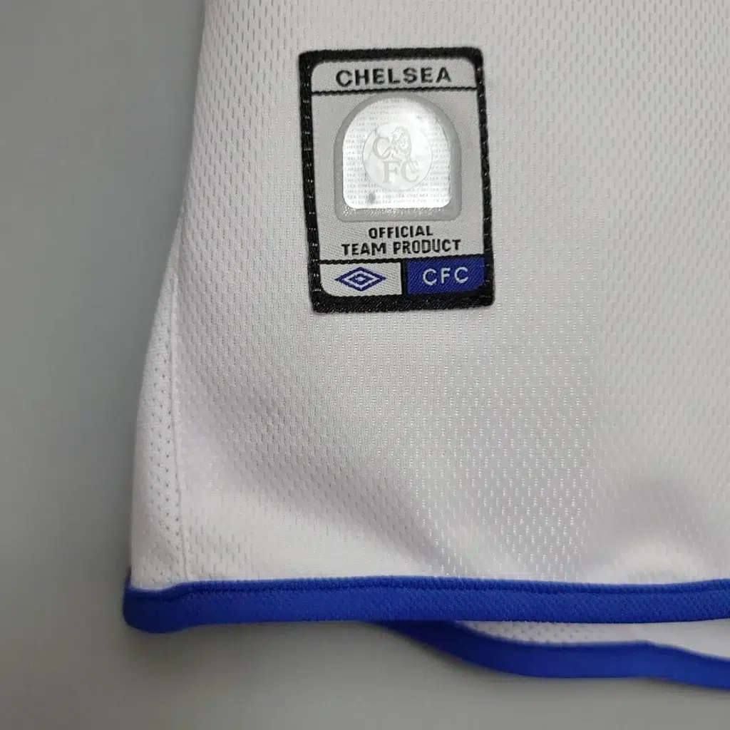 Camiseta Chelsea 2003-2005 blanco segunda equipación - Imagen 6