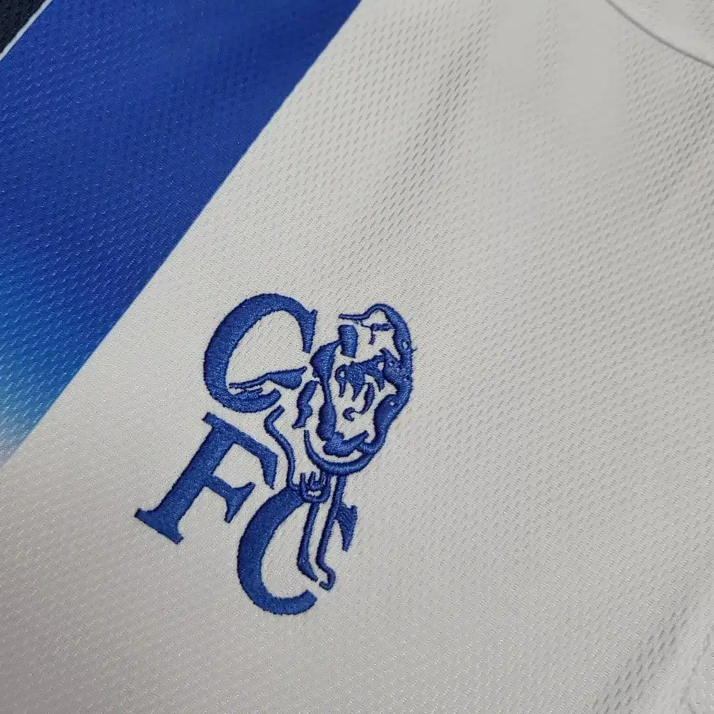 Camiseta Chelsea 2003-2005 blanco segunda equipación - Imagen 3