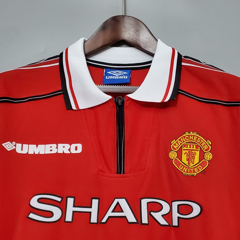 Camiseta Manchester United 98/99 manga larga - Imagen 3
