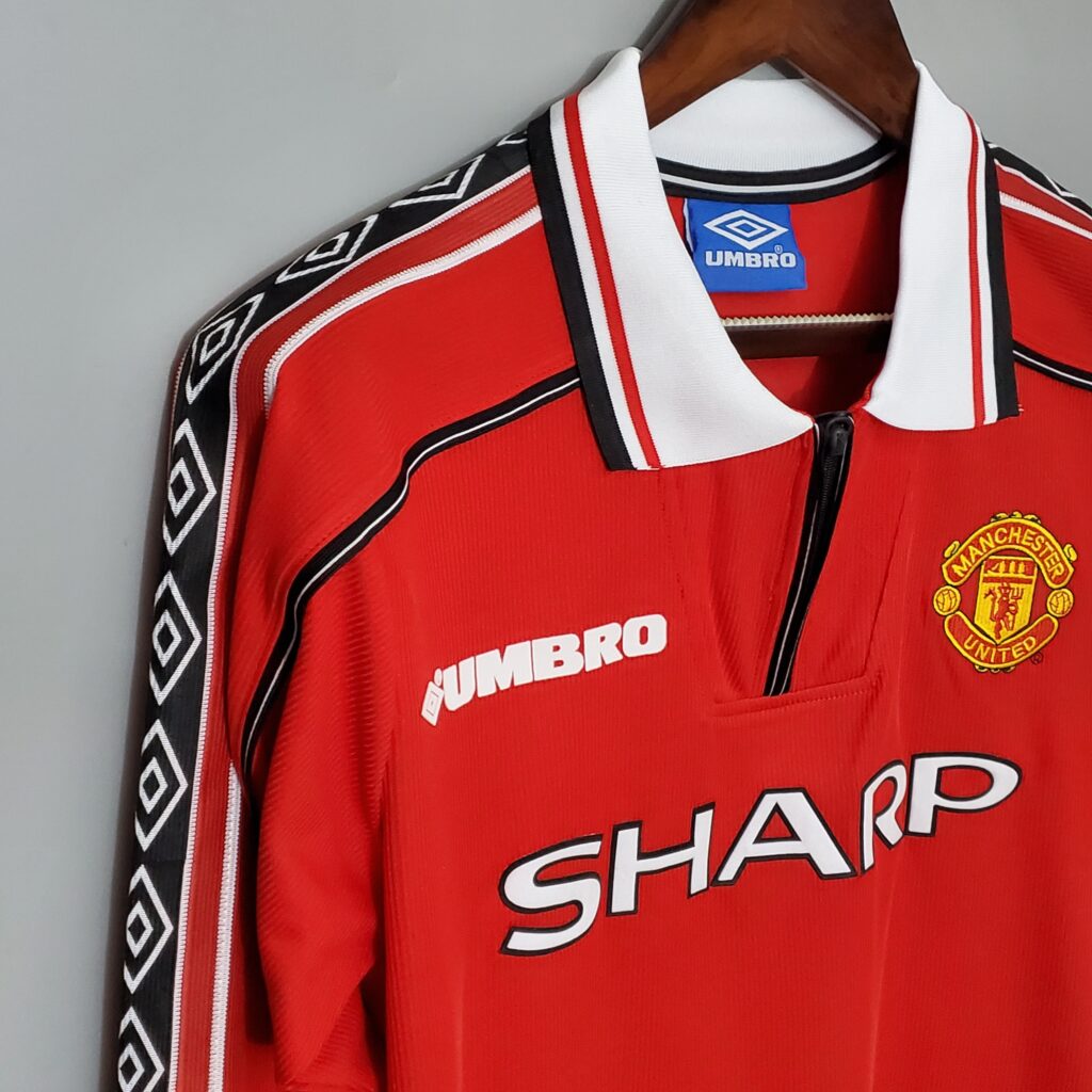 Camiseta Manchester United 98/99 manga larga - Imagen 7