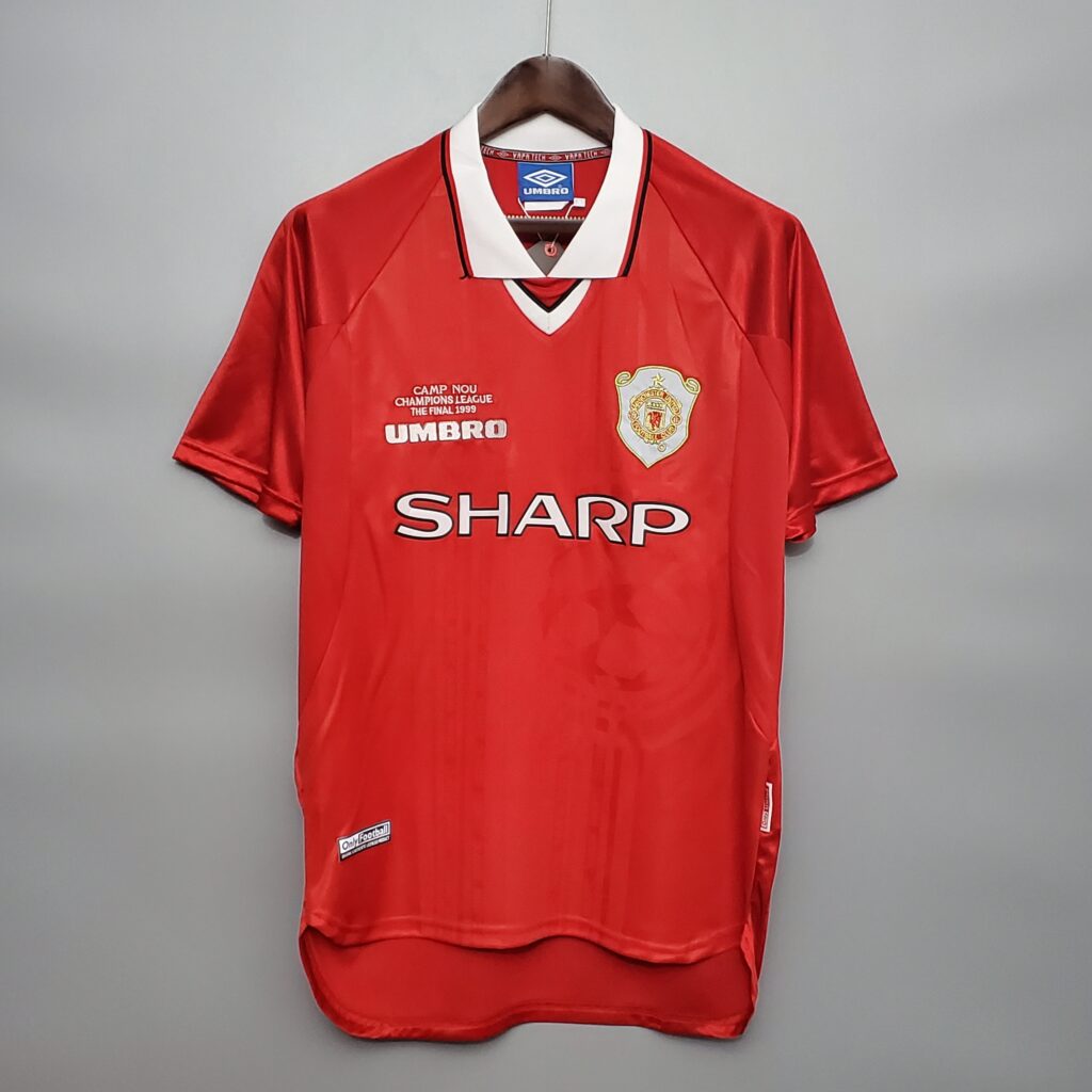 Camiseta Manchester United 1999 primera equipación