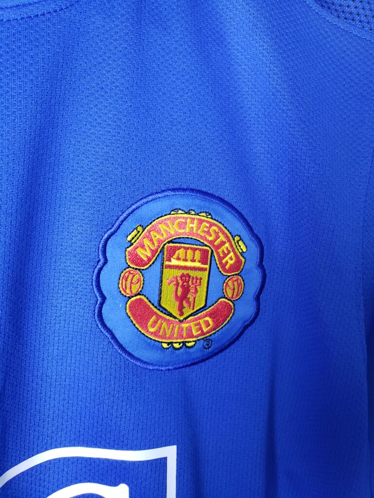 Camiseta Manchester United 2008 azul segunda equipación - Imagen 5
