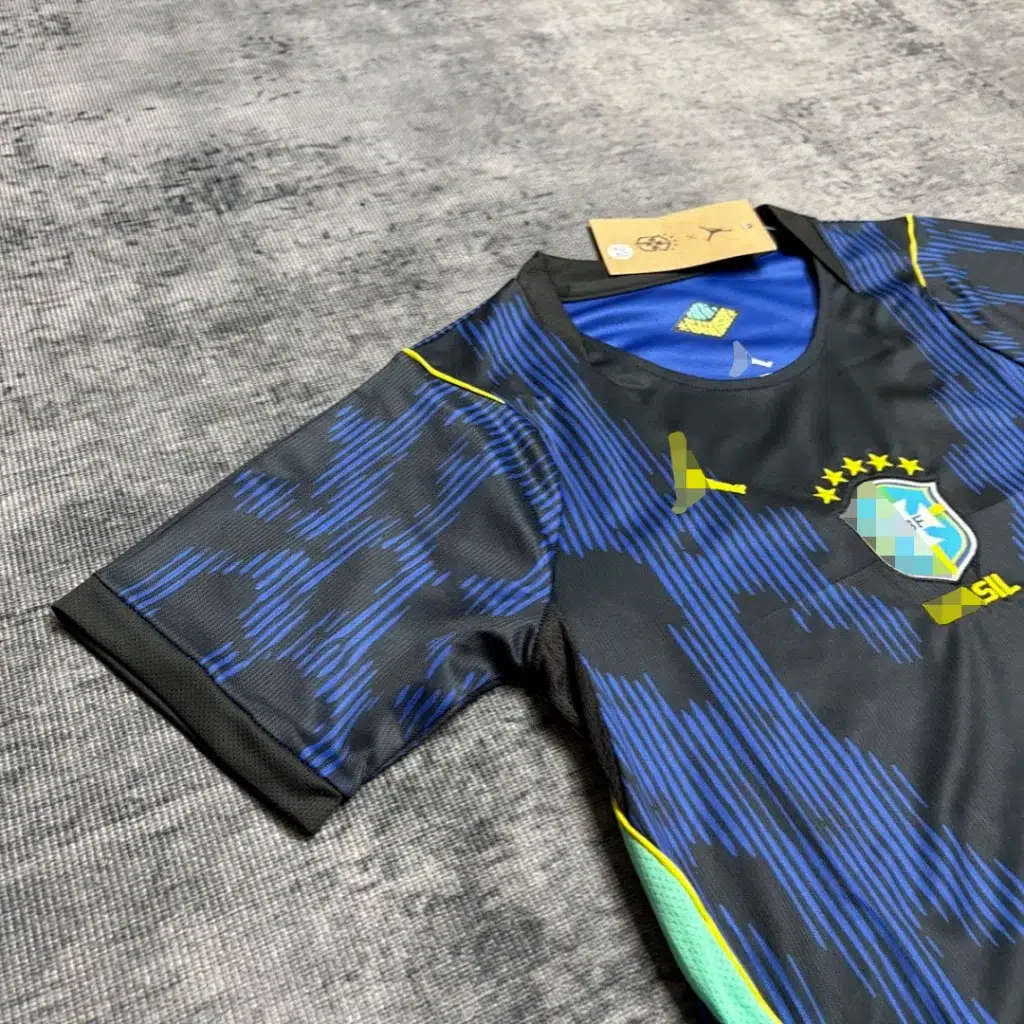 Conjunto ni?o Brasil Mundial 2026 azul segunda equipación - Imagen 3