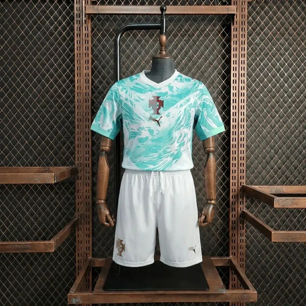 Conjunto ni?o Portugal 2026-2027 Mundial segunda equipación