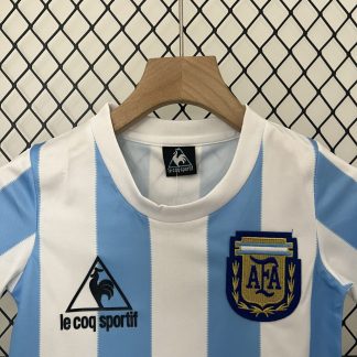 Equipación retro Argentina 1986 niño