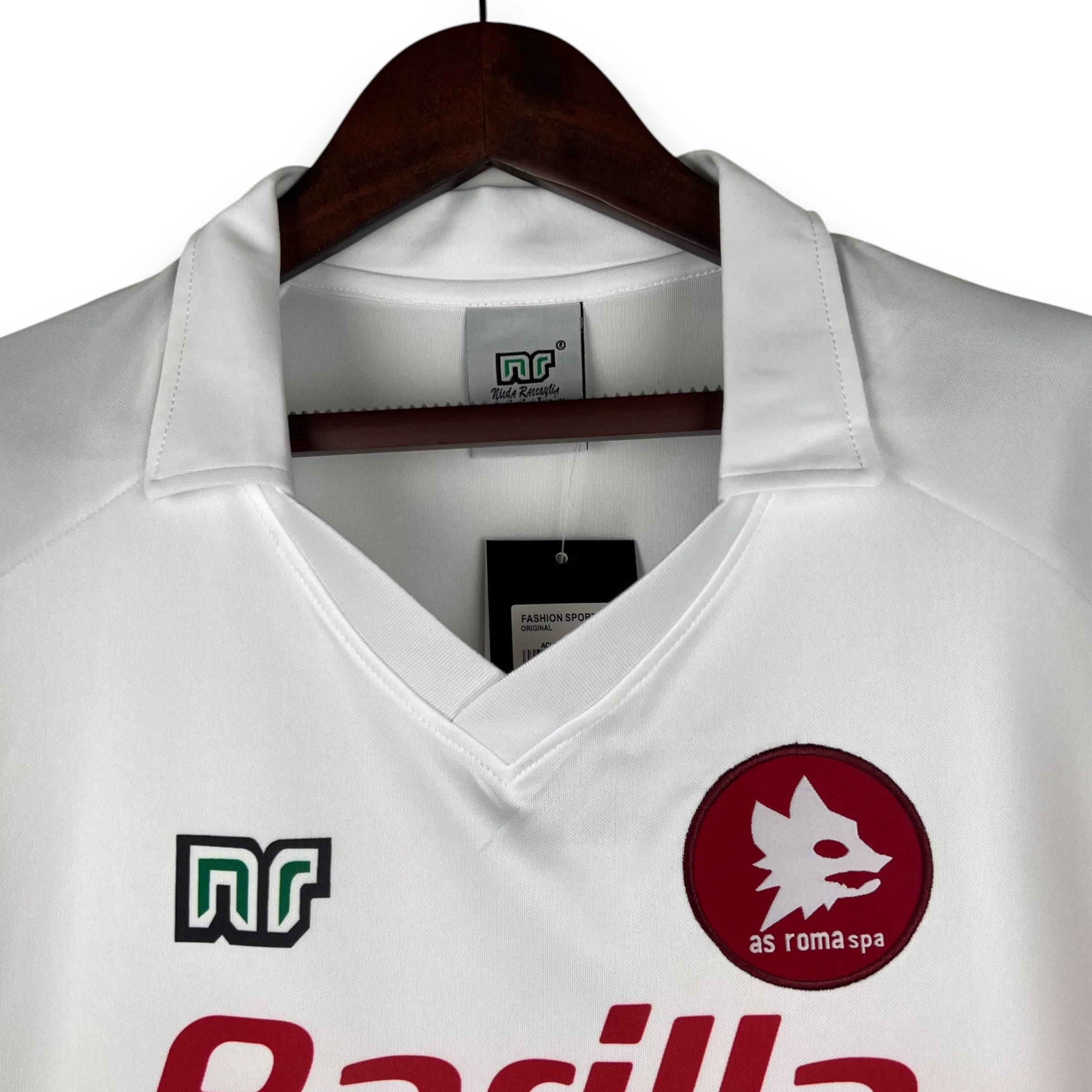 Camiseta AS Roma 1990-1991 Visitante - Imagen 2
