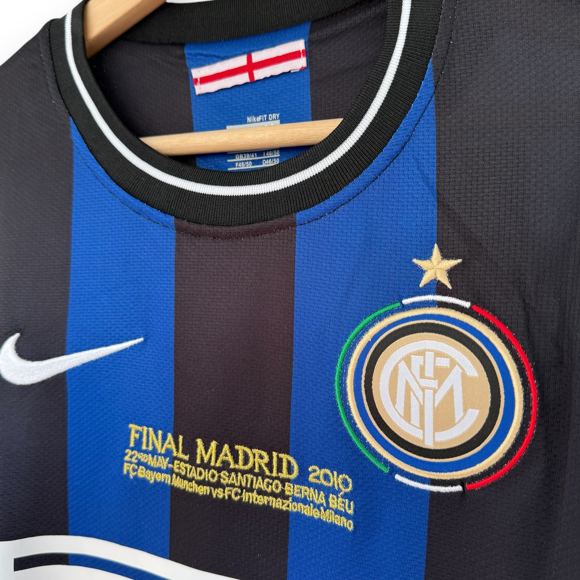 Camiseta Inter de Milán 2009-2010 Local Final Champions League - Imagen 3