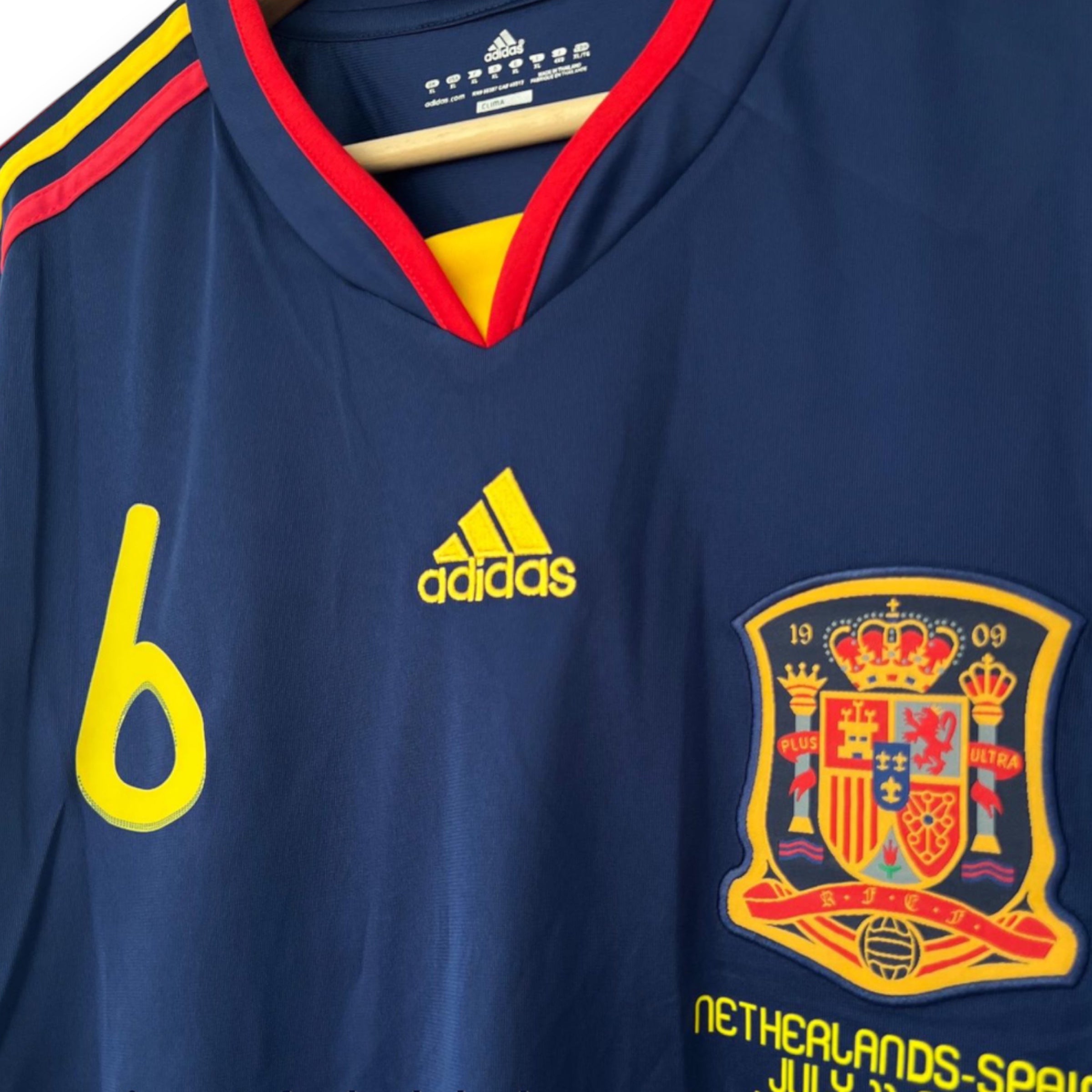 Camiseta España 2010 Visitante - Manga Larga - Imagen 3