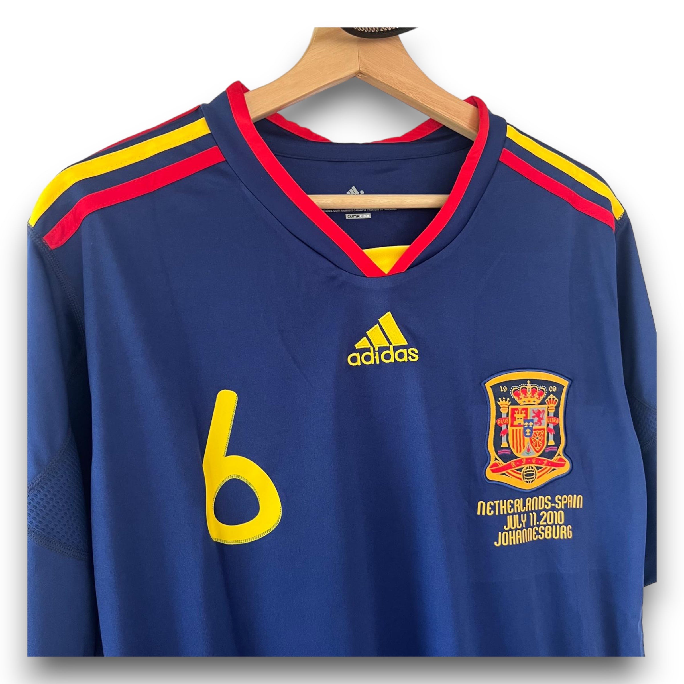 Camiseta España 2010 Visitante - Imagen 2