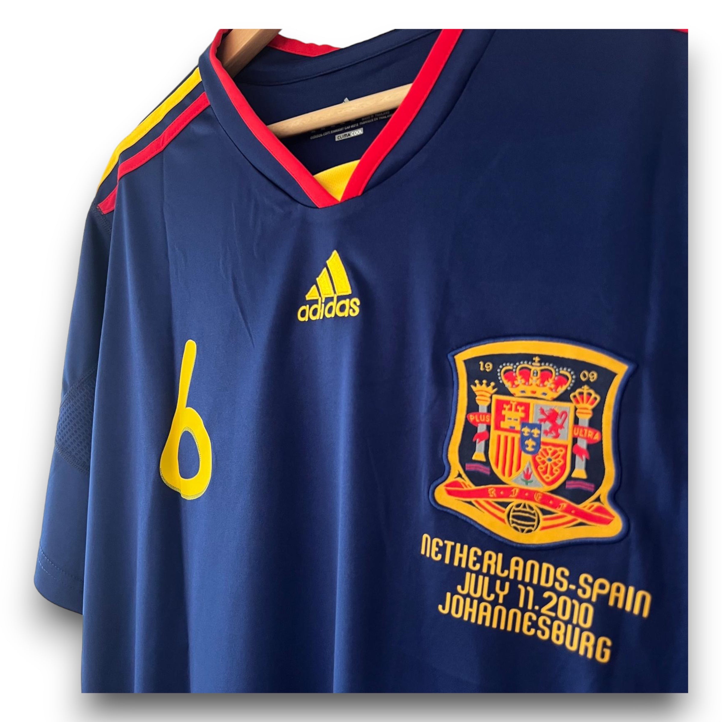 Camiseta España 2010 Visitante - Imagen 3