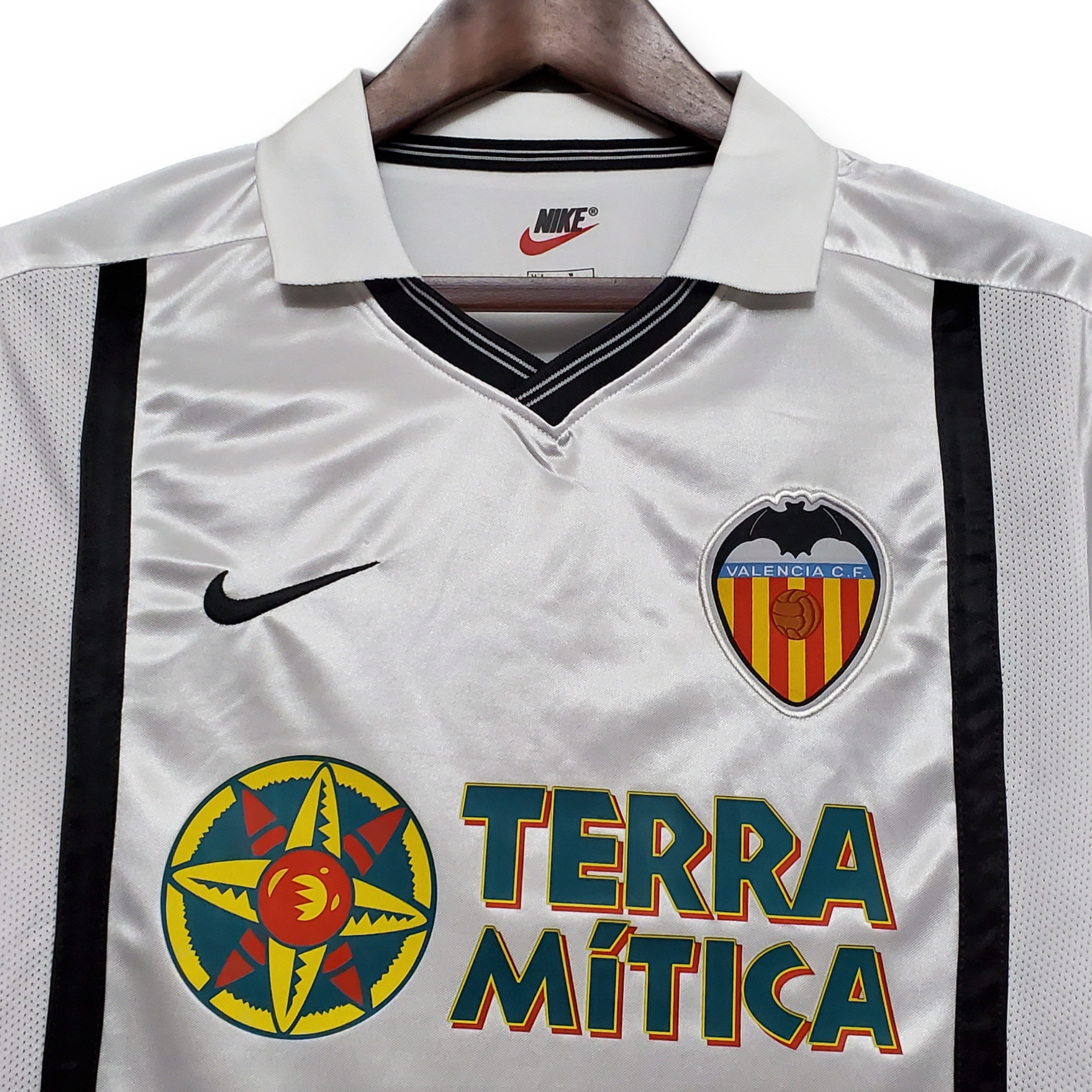 Camiseta Valencia CF 2000-2001 Local manga corta para adulto - Imagen 2