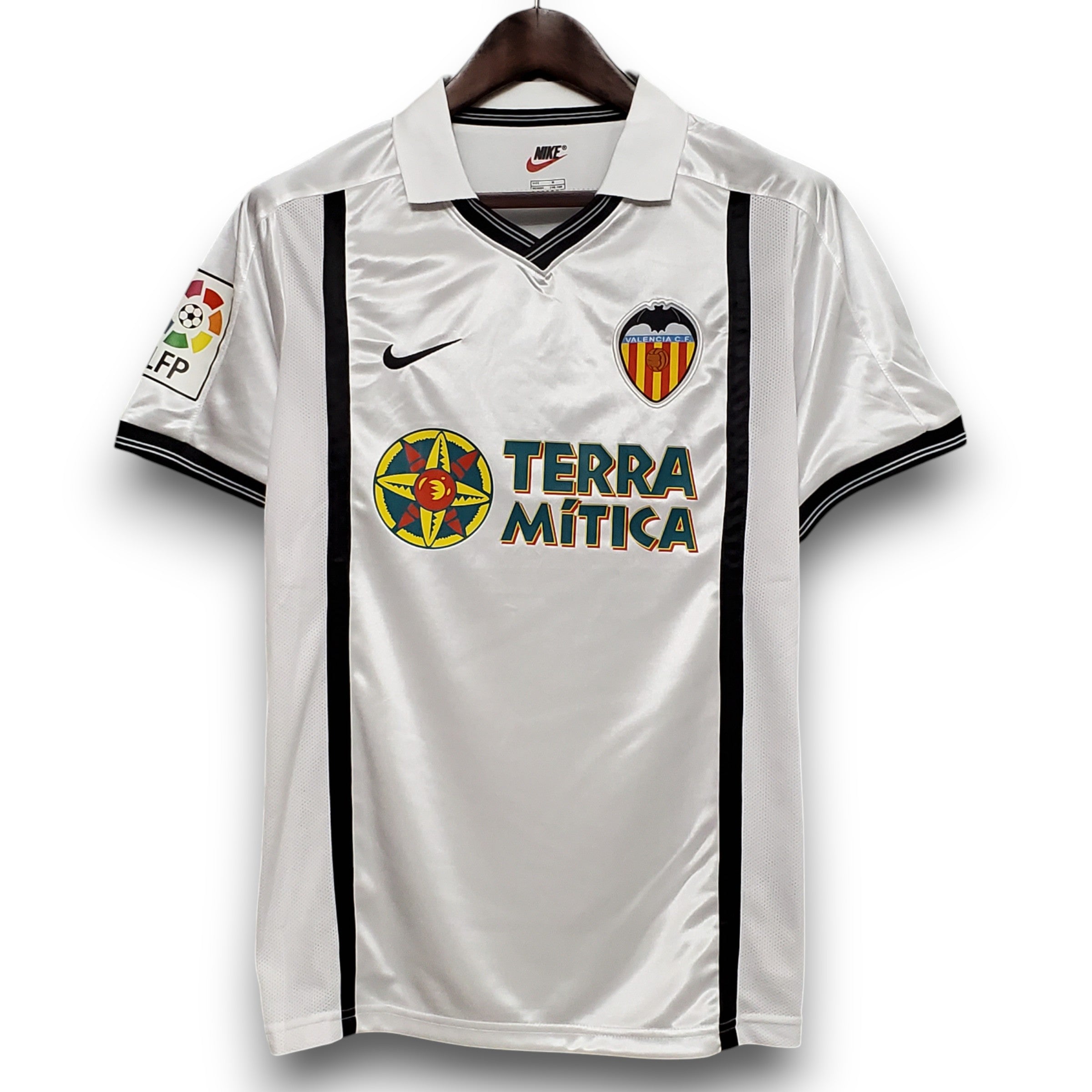 Camiseta Valencia CF 2000-2001 Local manga corta para adulto