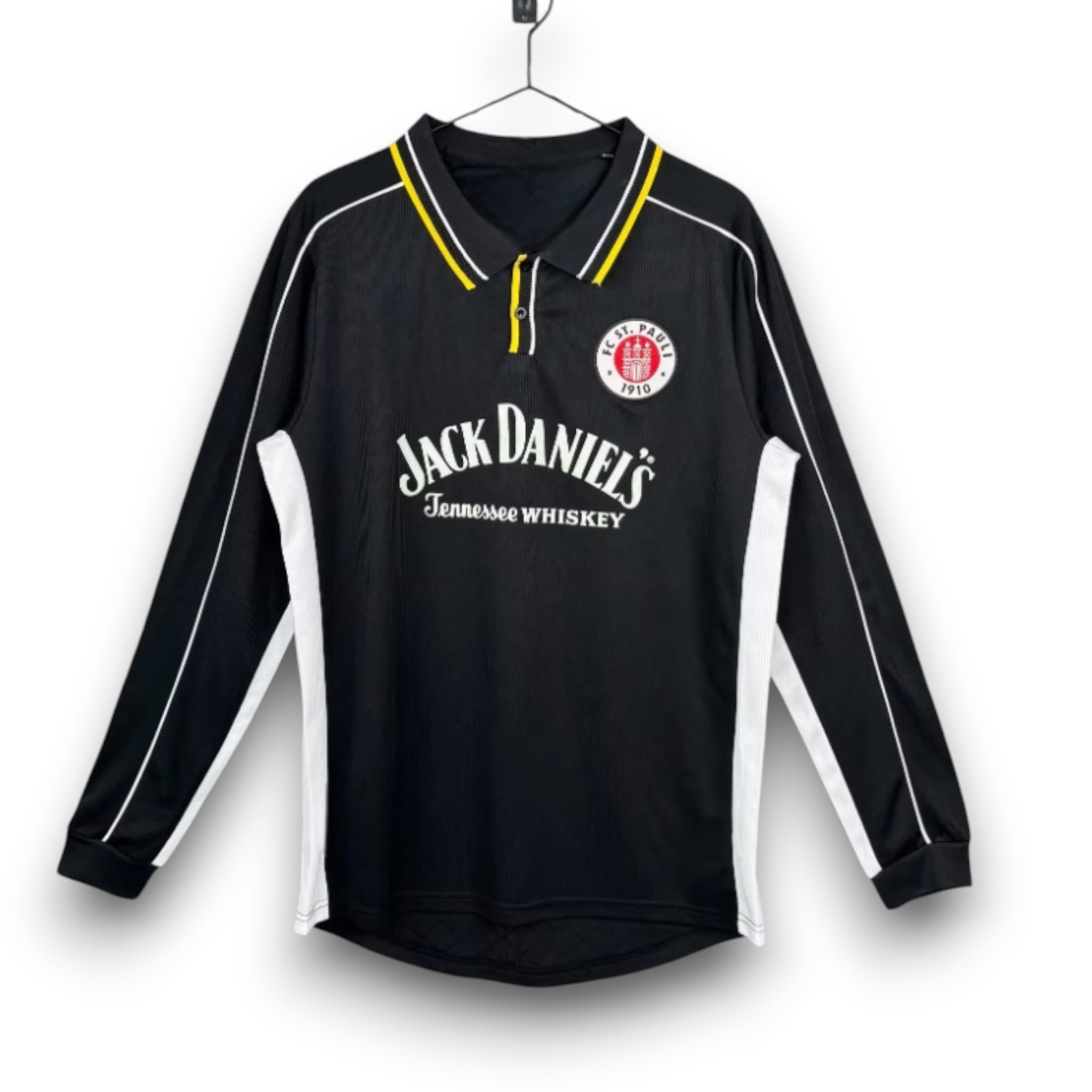 Camiseta St. Pauli 1999-2000 Visitante Manga Larga para adulto