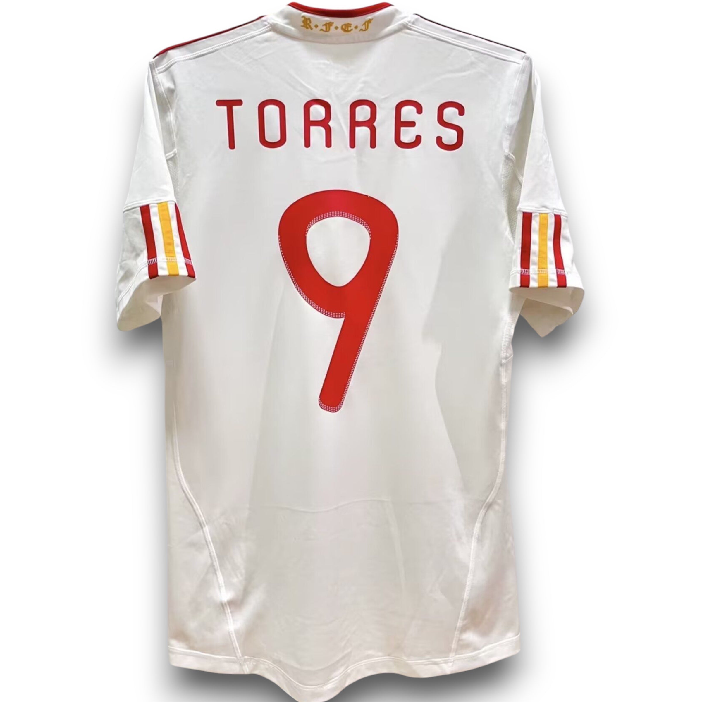 Camiseta España 2011 Visitante manga corta para adulto - Imagen 2