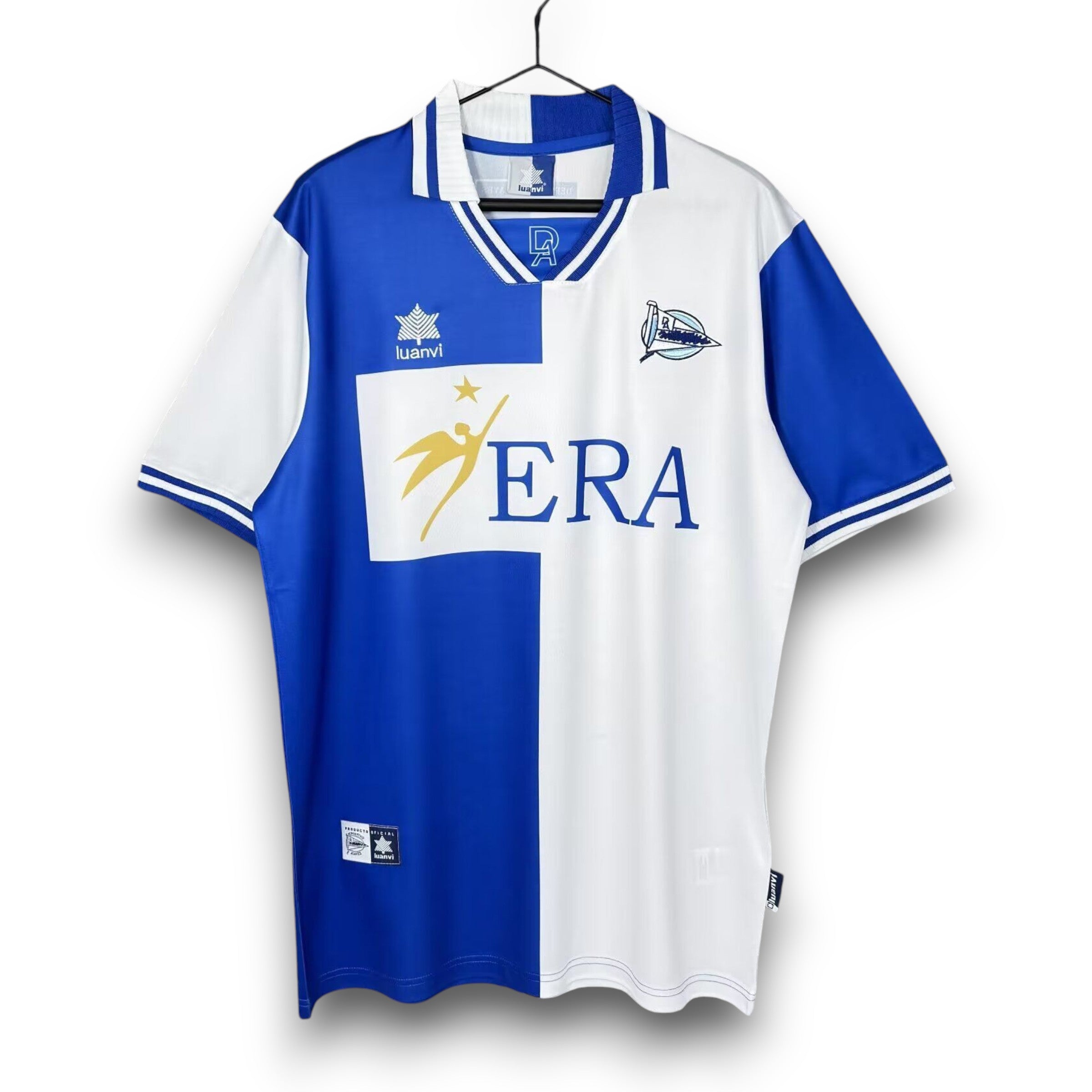 Camiseta Alavés 1999-2000 Local manga corta para adulto
