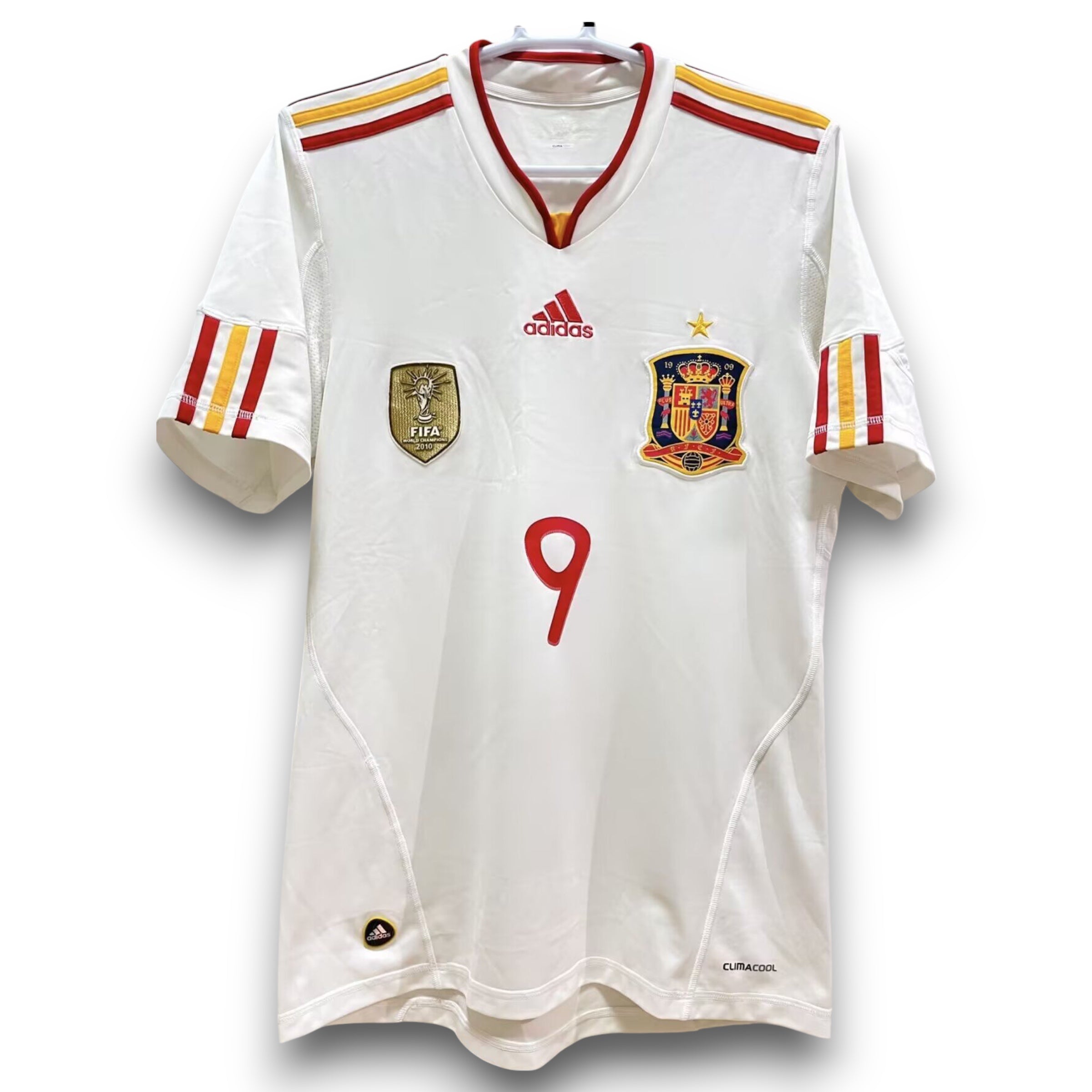 Camiseta España 2011 Visitante manga corta para adulto