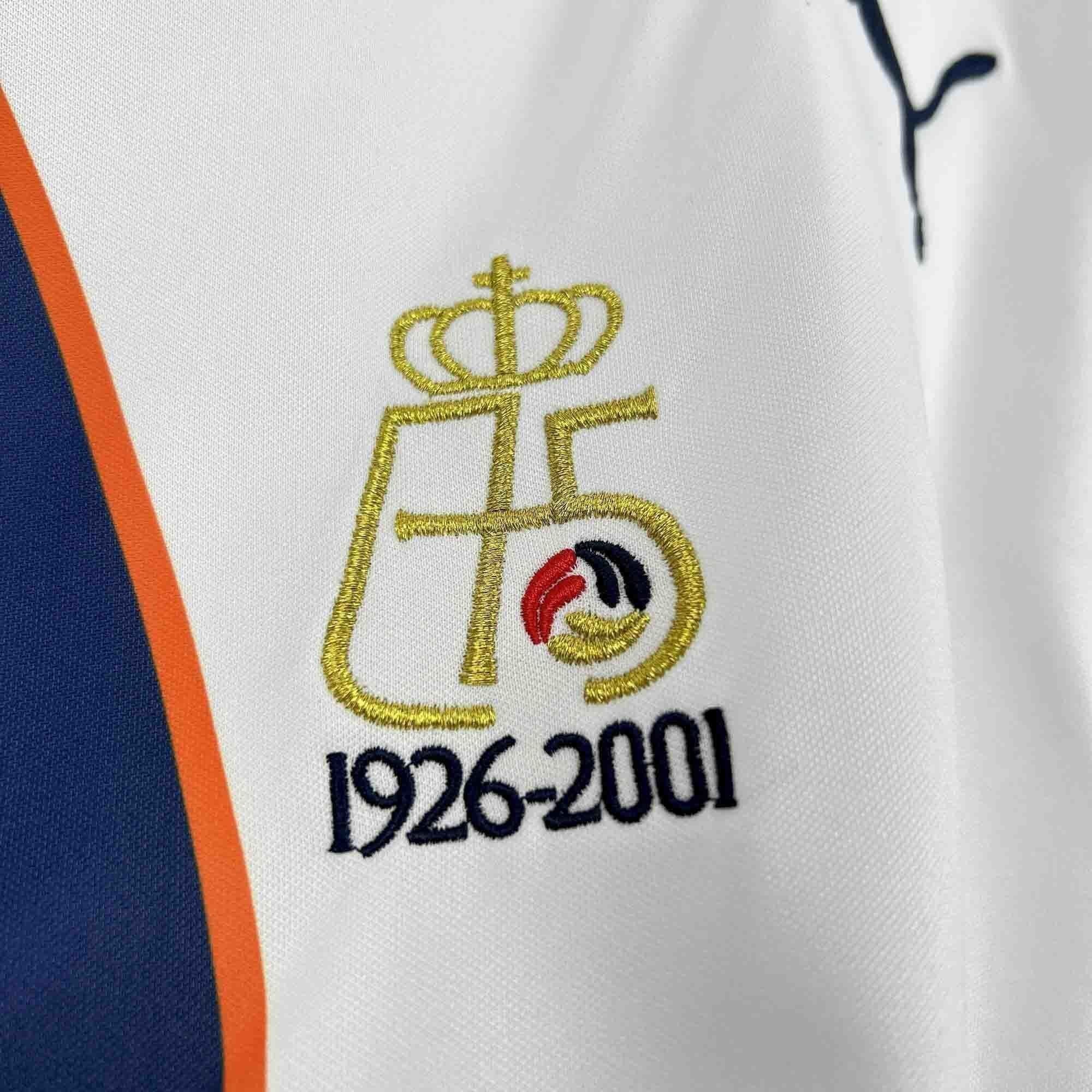 Camiseta Oviedo 2000-2001 Visitante manga corta para adulto - Imagen 3