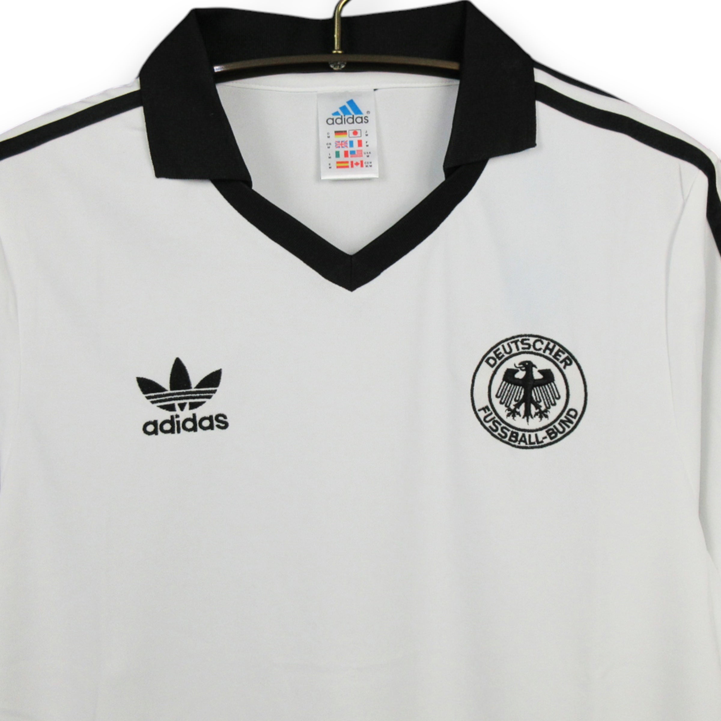 Camiseta Alemania 1980 Local manga corta para adulto - Imagen 2