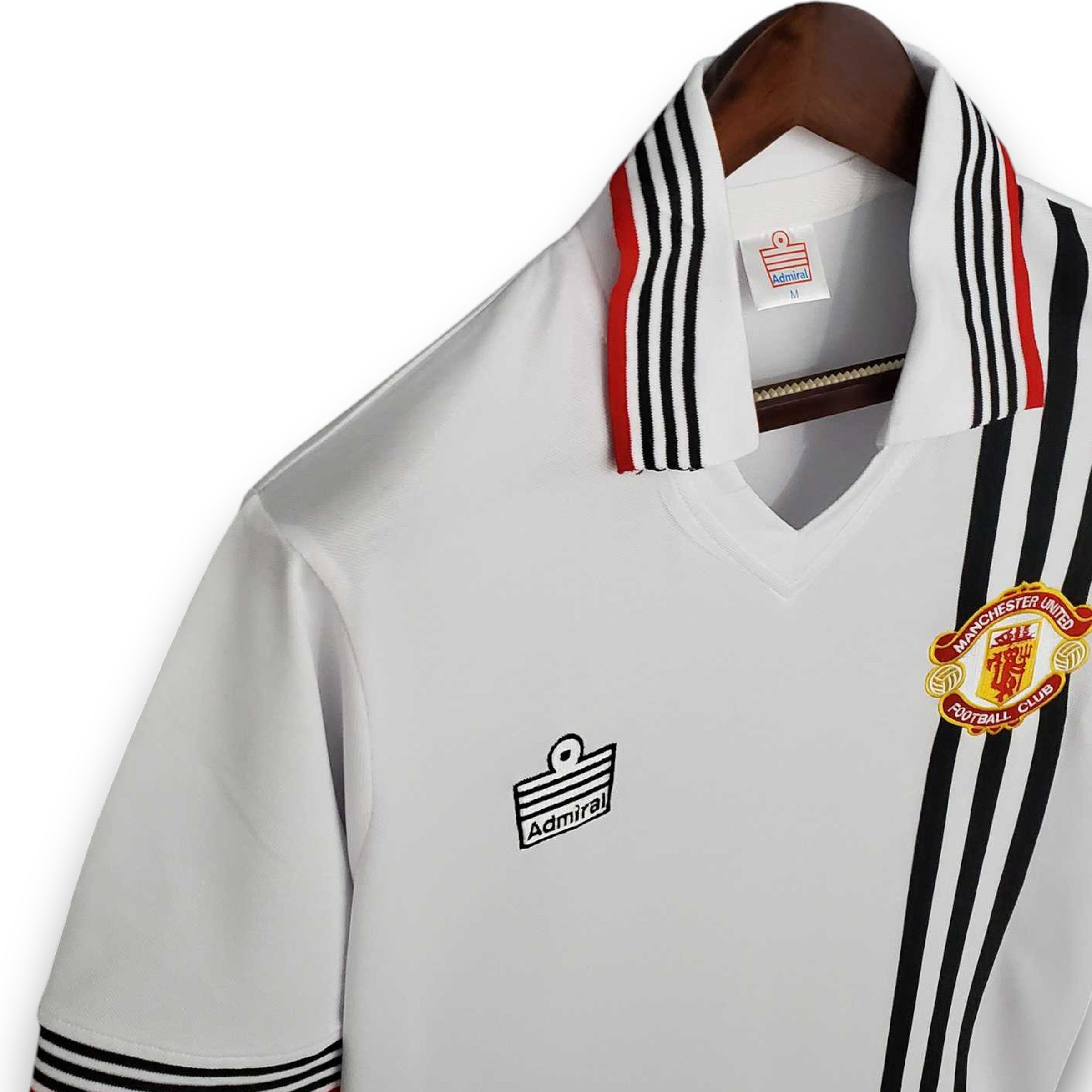 Camiseta Manchester United 1975-1980 Visitante manga corta para adulto - Imagen 2