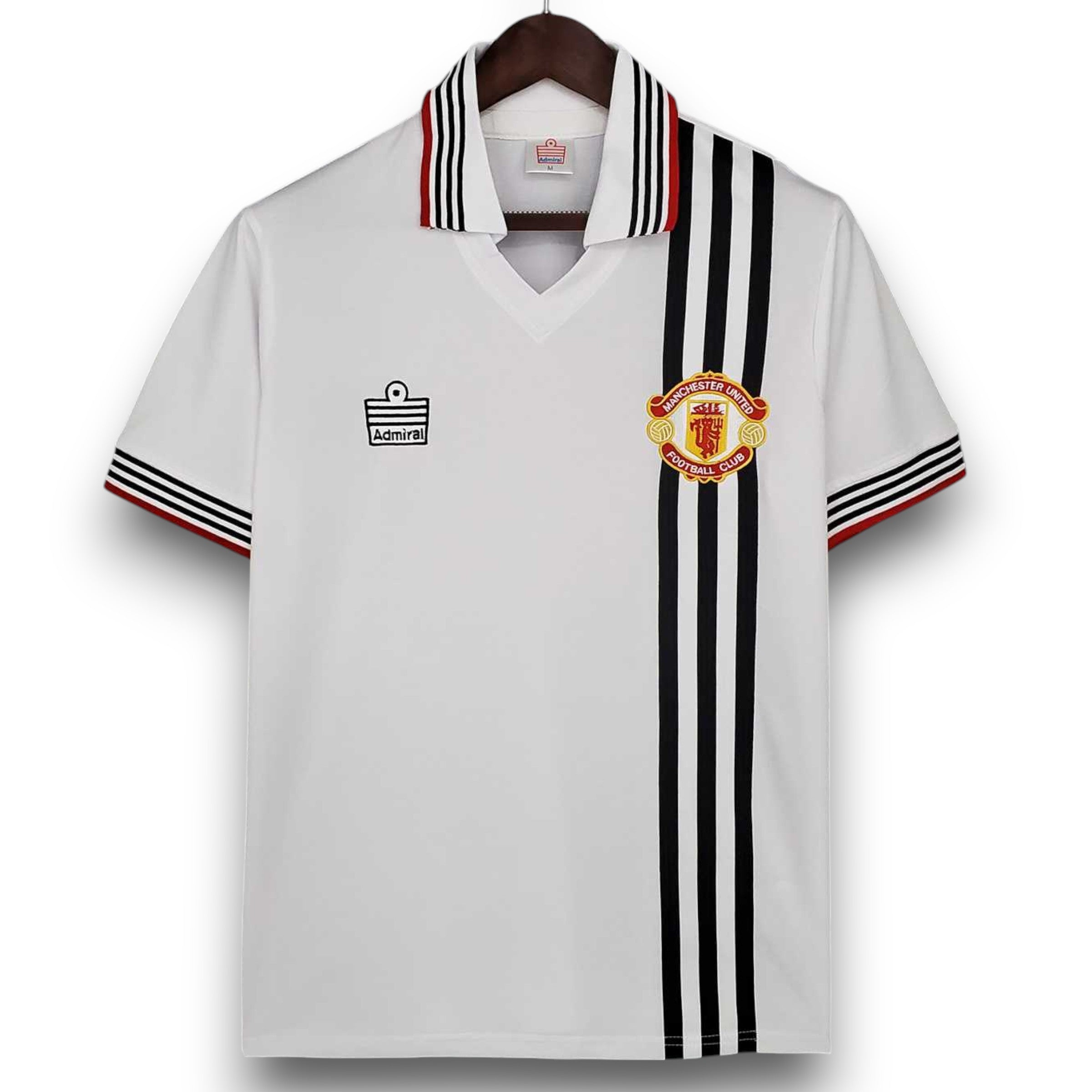 Camiseta Manchester United 1975-1980 Visitante manga corta para adulto