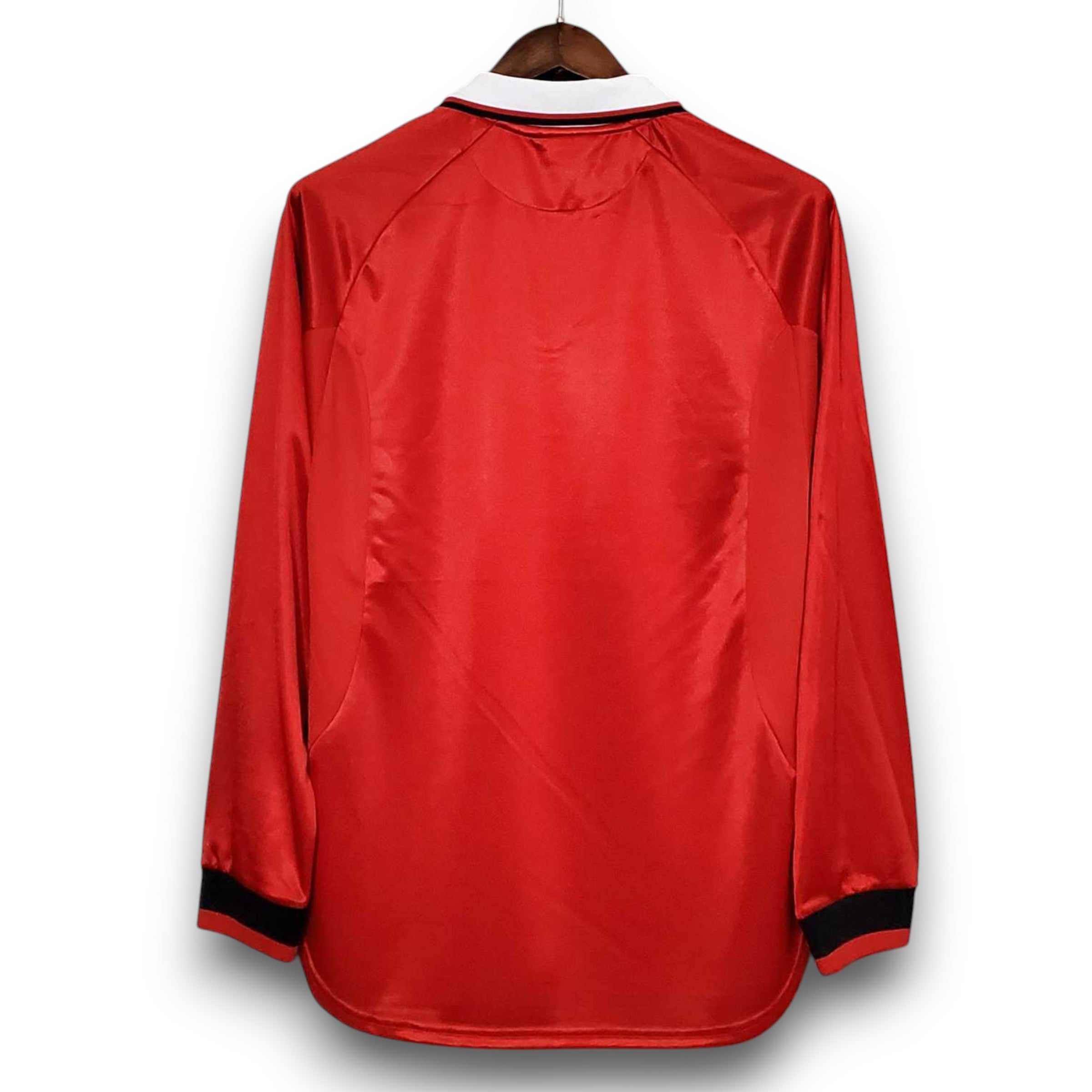 Camiseta Manchester United 1999-2000 Local Manga Larga - Final UCL para adulto - Imagen 4