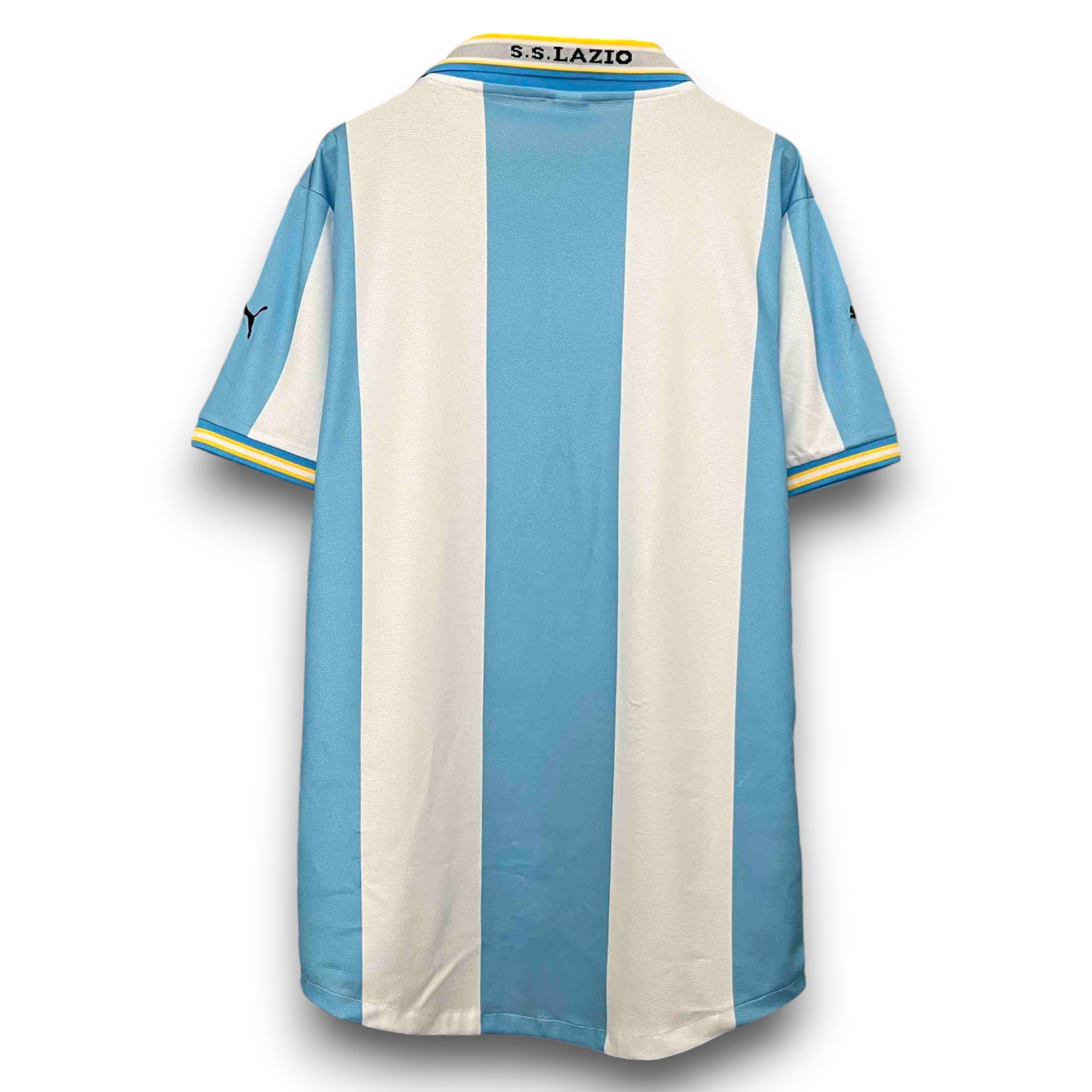 Camiseta Lazio 1999-2000 Local UEFA manga corta para adulto - Imagen 4
