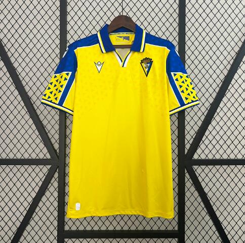 Camiseta Cádiz Cf Primera Equipación 24/25 manga corta para adulto