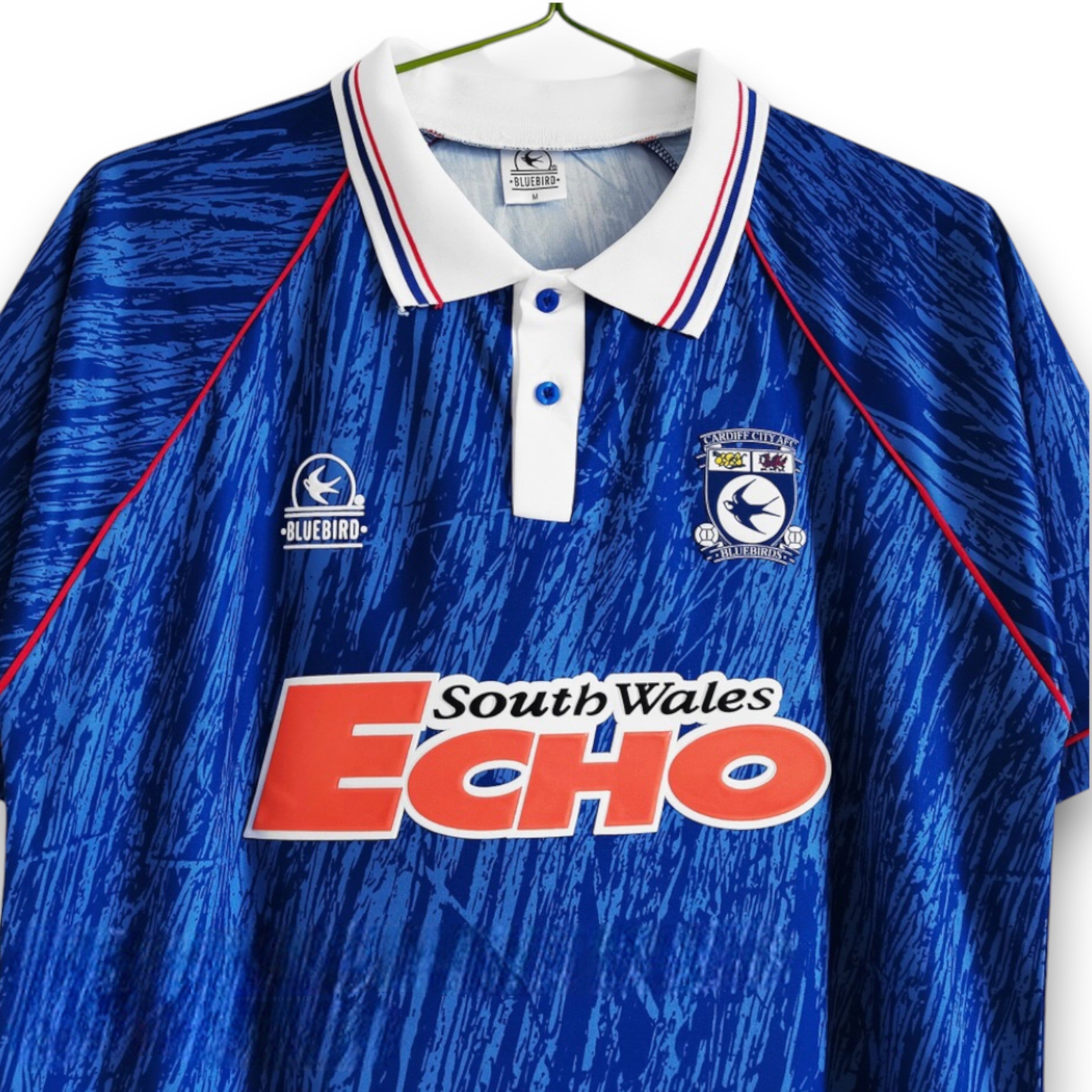 Camiseta Cardiff City 1990 Local - Imagen 3